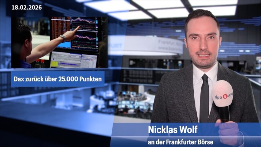 Dax klettert deutlich über 25.000 Punkte - Bayer brechen ein