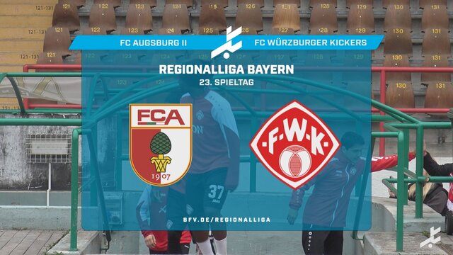FC Augsburg II - FC Würzburger Kickers