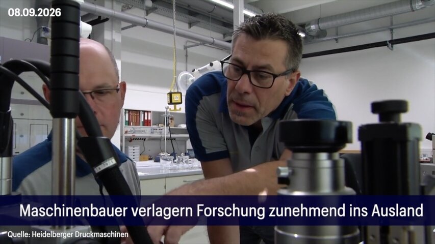 60 Sekunden Wirtschaft am 08.09.2026