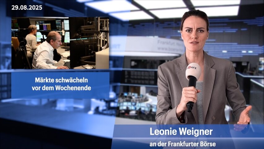 Anlegervorsicht bremst vor dem Wochenende aus