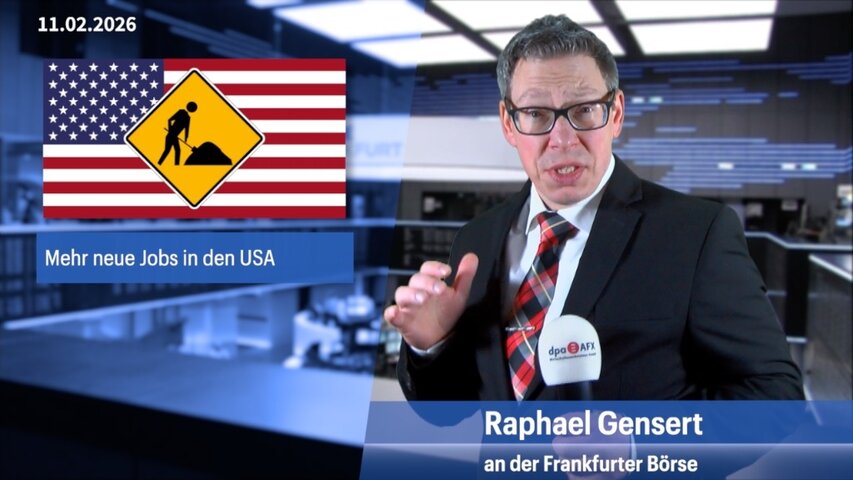 US-Arbeitsmarktbericht hebt Dow Jones, aber Dax weiter im Minus