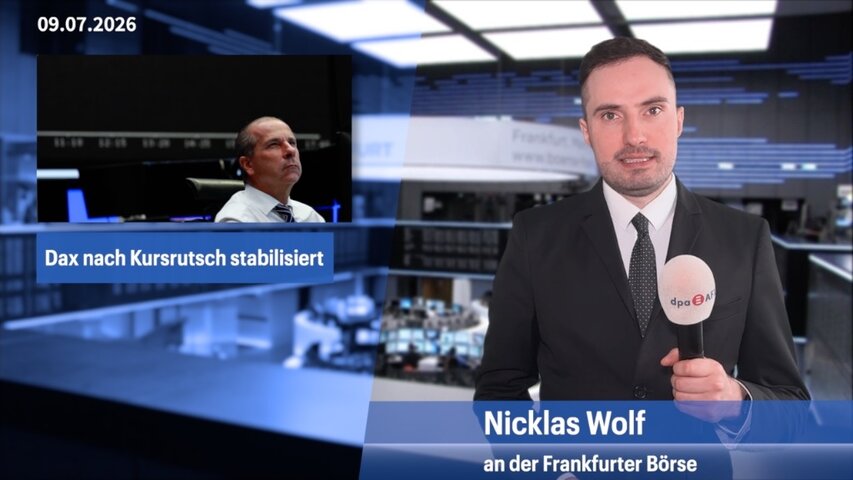 Dax stabilisiert sich - Sorgen mit Blick nach Nahost bleiben