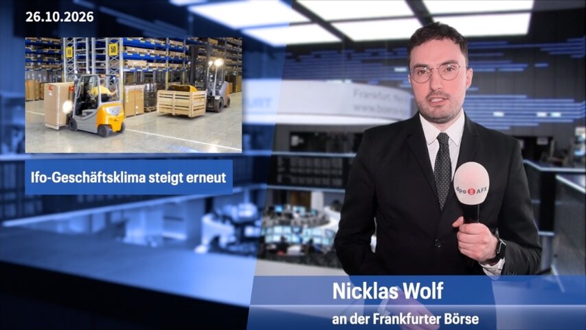 Dax erholt sich - Ifo-Geschäftsklima nährt Konjunkturhoffnung