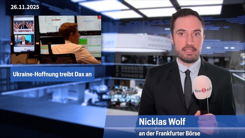 Fortschritte bei Ukraine-Friedensgesprächen treiben Dax an