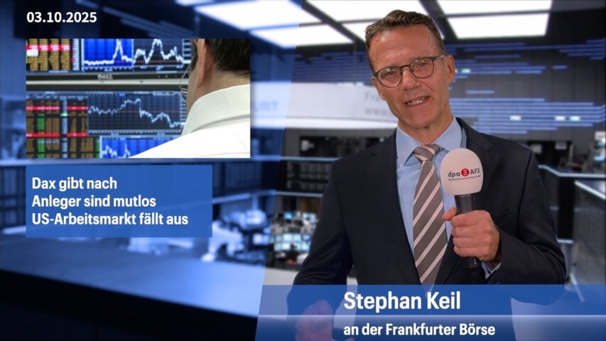 Dax rutscht leicht ins Minus - Bericht zum US-Arbeitsmarkt fällt aus