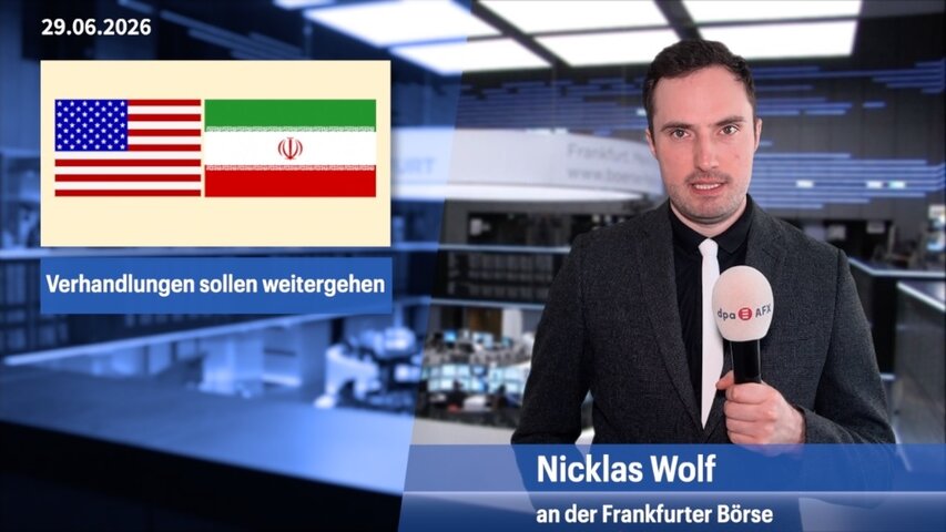 Dax gibt moderat nach - Unsicherheiten mit Blick nach Nahost