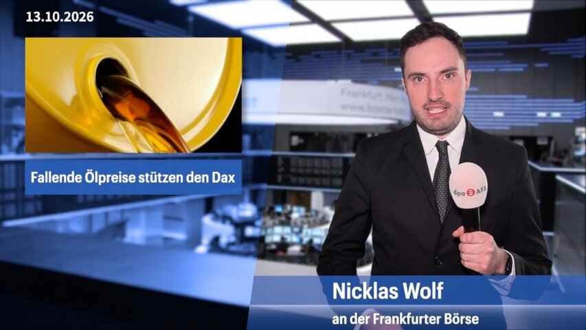 Dax legt zu - Ölpreise fallen, Techwerte belasten kaum