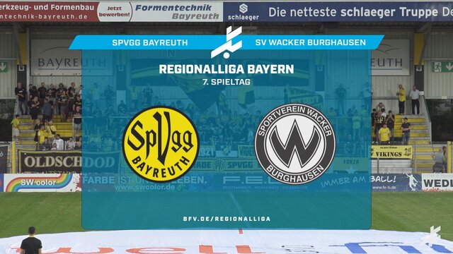 SpVgg Bayreuth - SV Wacker Burghausen