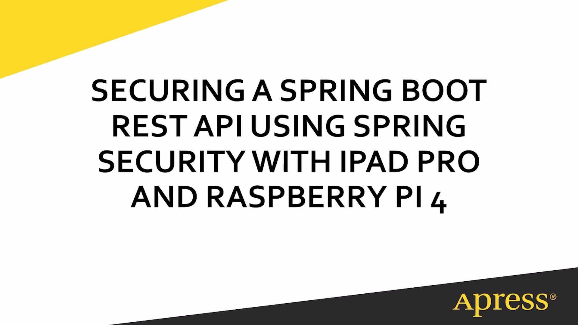 Securing spring boot hot sale rest api