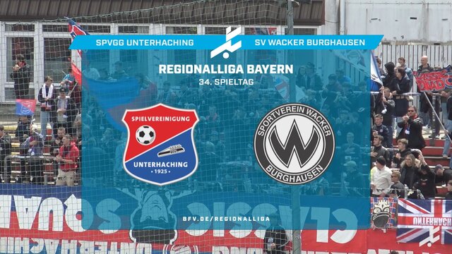 SpVgg Unterhaching - SV Wacker Burghausen