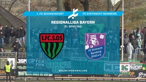 1. FC Schweinfurt 1905 - FC Eintracht Bamberg