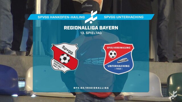 SpVgg Hankofen-Hailing - SpVgg Unterhaching
