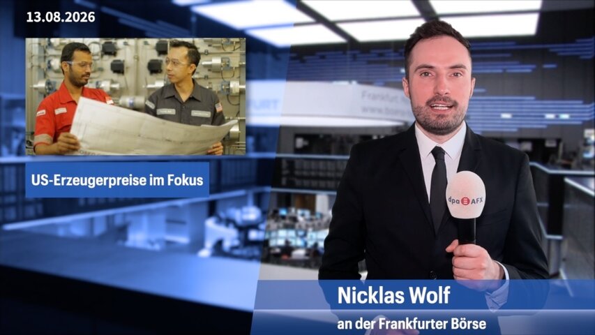 Dax bleibt an Rekordhoch dran - Erzeugerpreise aus den USA im Fokus
