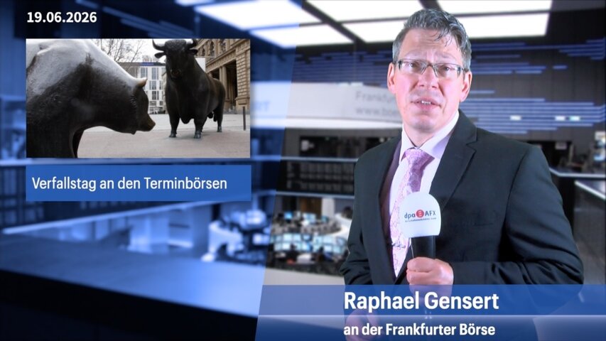 Verfallstag an den Börsen, Dax auf Wochensicht im Plus