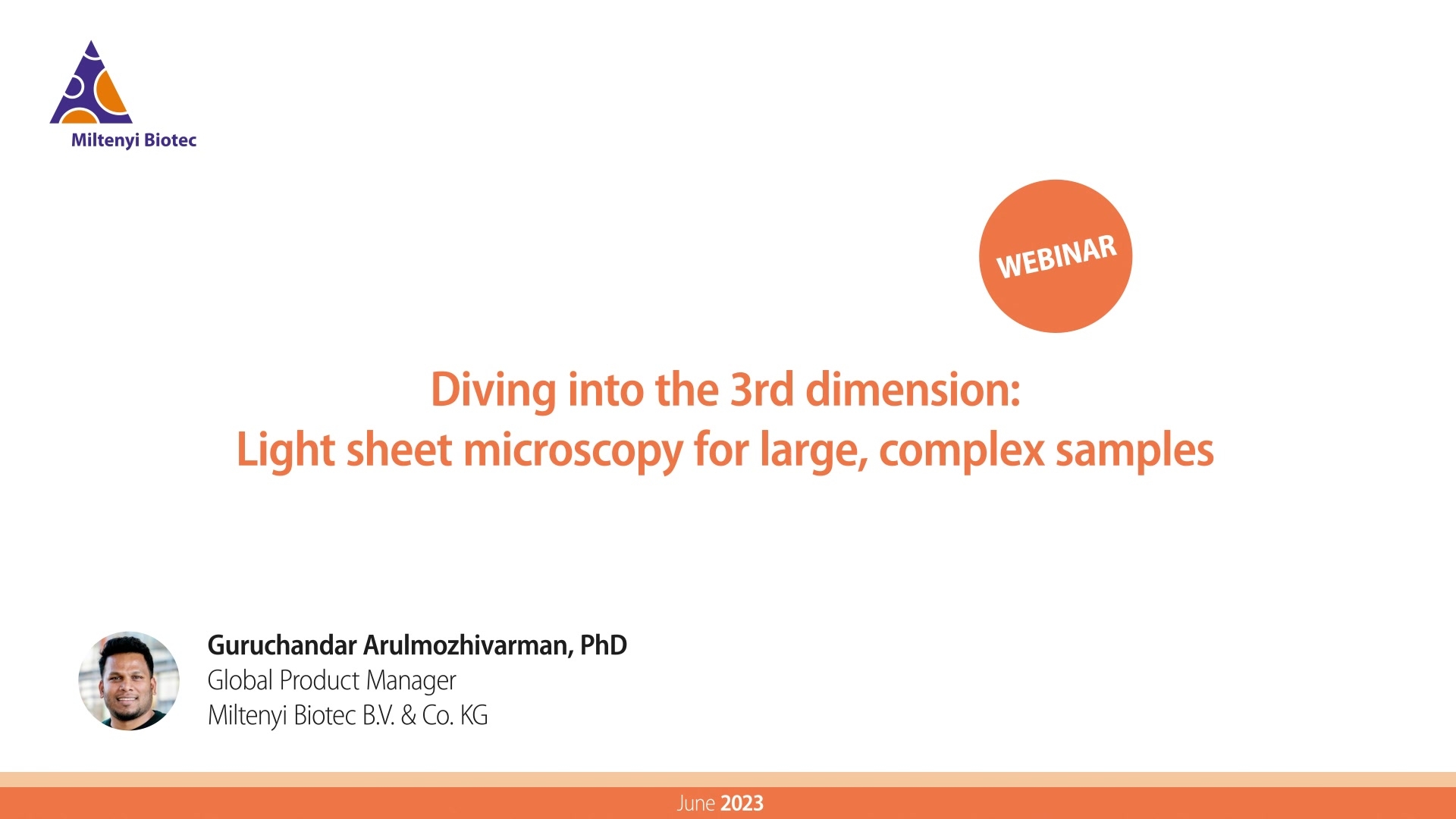 European Light Microscopy Initiative Meeting Miltenyi Biotec