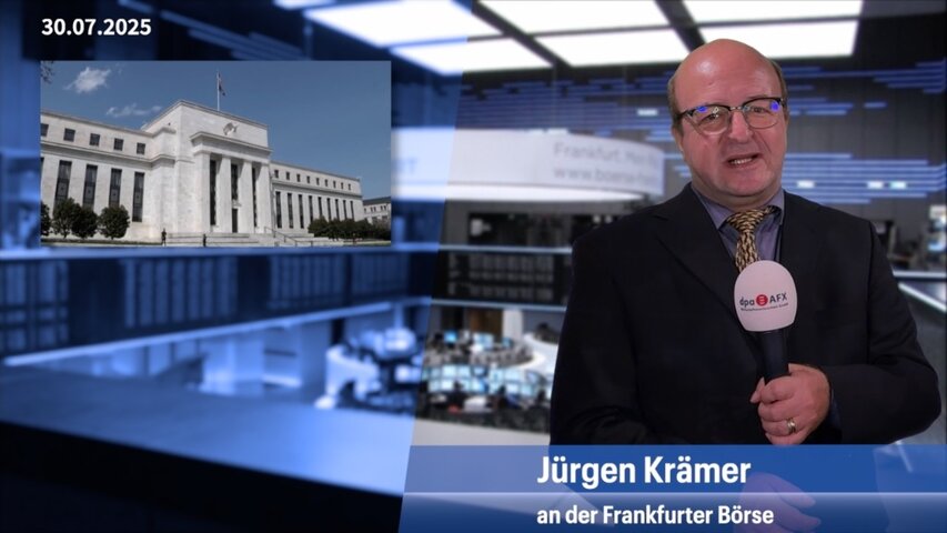 Anleger warten auf Zinsentscheidung der Fed