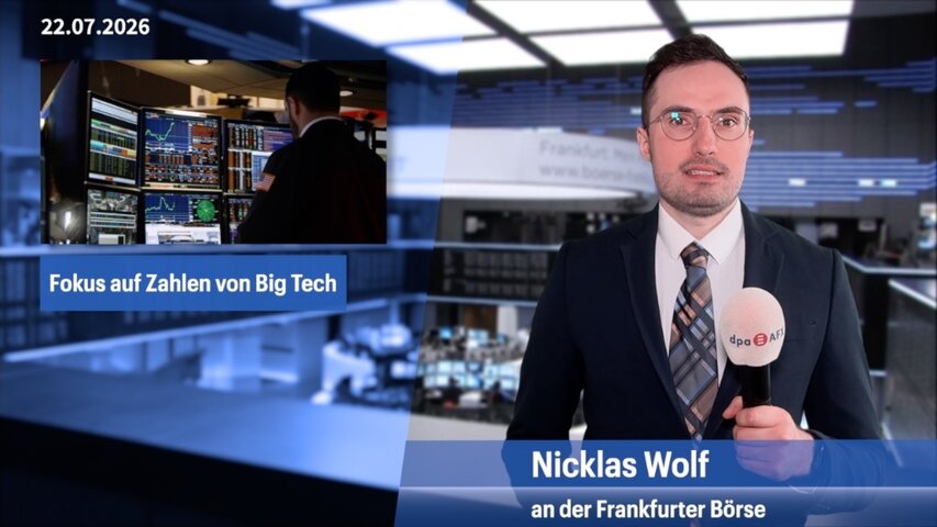Dax legt weiter zu - Fokus auf Quartalszahlen von Big Tech
