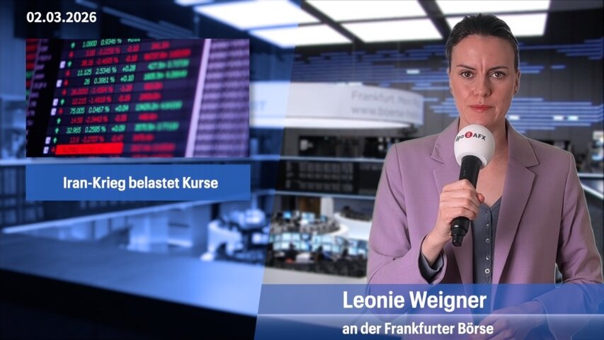 Börsen wegen Irankrieg klar unter Druck