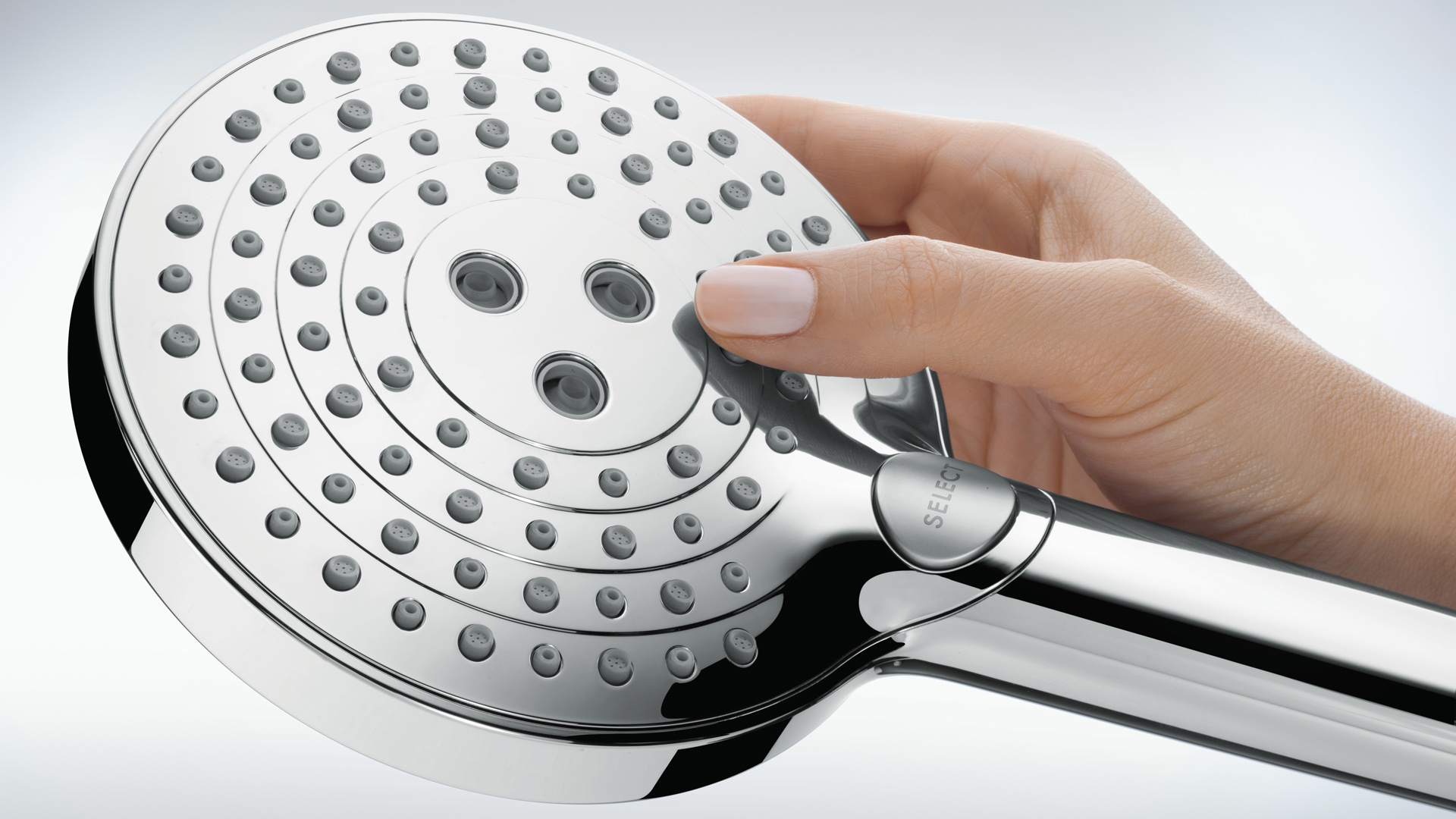 hansgrohe Croma Select E - Juego completo de ducha con sistema de ducha  moderno de 2 pulverizaciones en cromo, áspero y válvula de ducha incluida 2