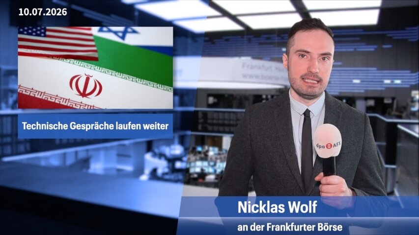 Dax wenig verändert erwartet - Gespräche in Nahost laufen weiter