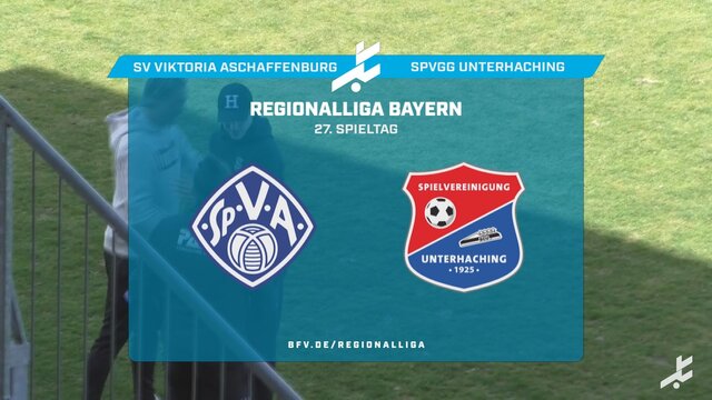 SV Viktoria Aschaffenburg - SpVgg Unterhaching