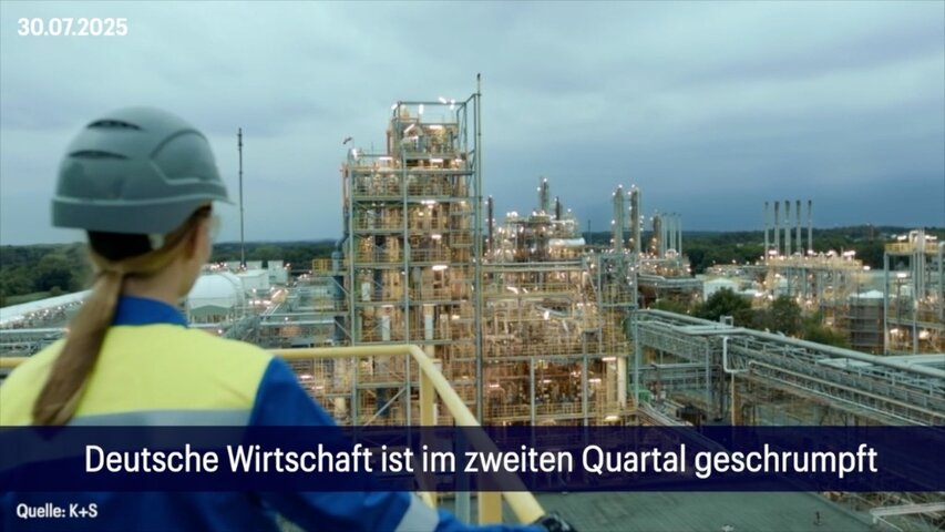 60 Sekunden Wirtschaft am 30.07.2025