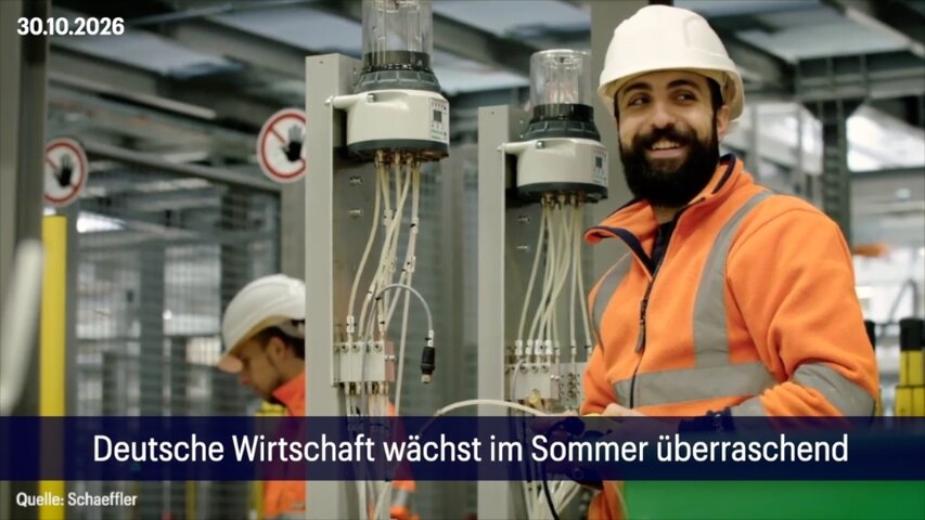 60 Sekunden Wirtschaft am 30.10.2026