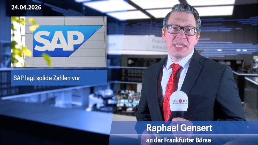 SAP legt solide Zahlen vor, Dax im Minus erwartet