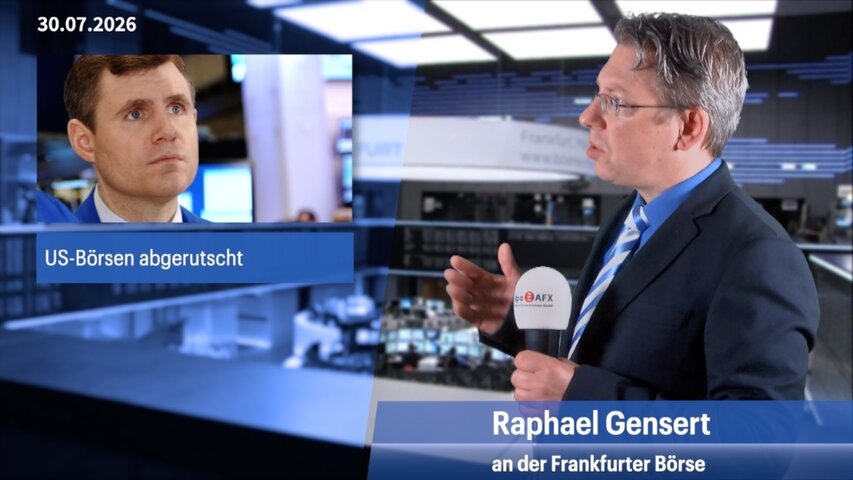 Abrutsch der US-Börsen, Dax weiterhin stabil