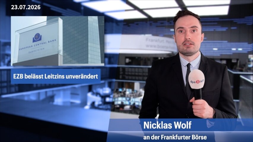 Dax bleibt nach EZB-Entscheidung unter Druck - Ölpreise ziehen an