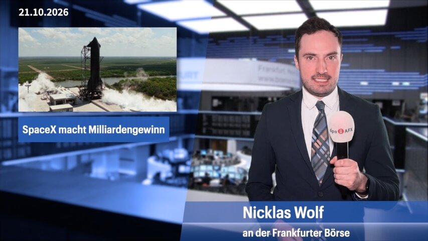 Dax auf Erholungskurs erwartet - Technologie-Aktien steigen dank SpaceX
