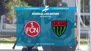 1. FC Nürnberg II - 1. FC Schweinfurt 1905