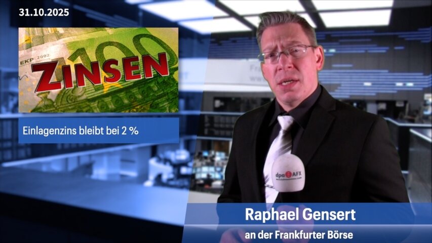 Leitzins und Dax-Schluss unverändert, Verluste in den USA