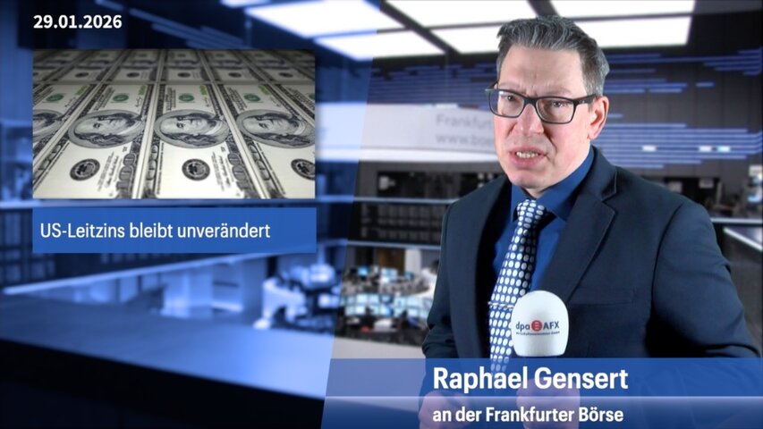 US-Leitzins bleibt unverändert, Dax im Plus erwartet
