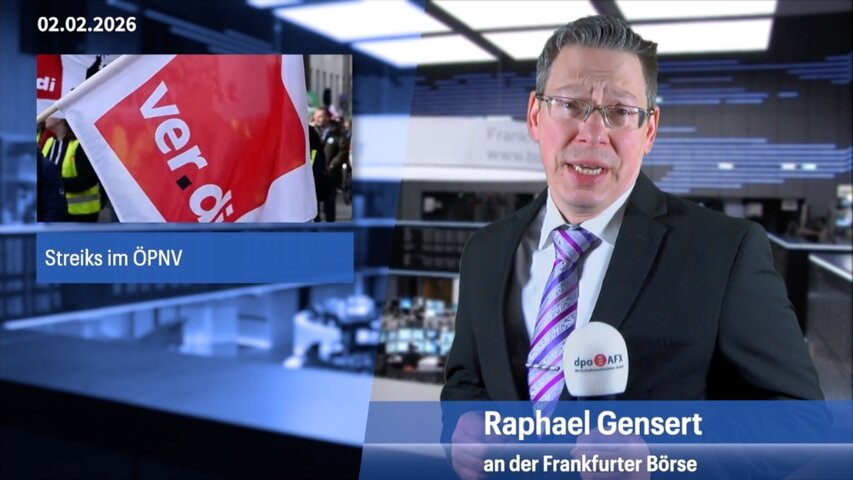 Streiks im ÖPNV, Dax tiefrot erwartet, wichtige Zahlen voraus