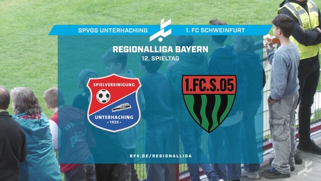 SpVgg Unterhaching - 1. FC Schweinfurt 1905