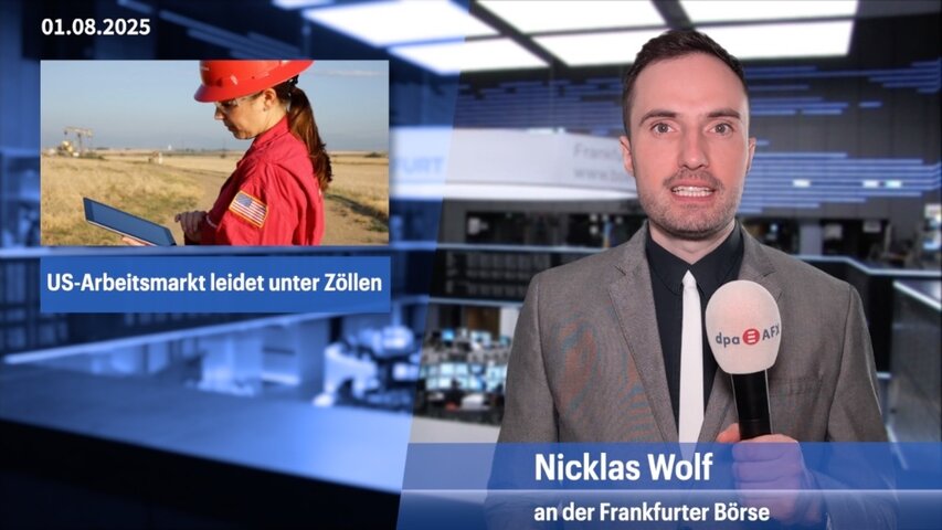 Dax verliert nach US-Jobdaten stark - Unternehmen schüren Konjunkturängste
