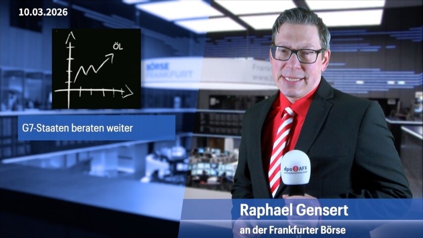 G7-Staaten beraten weiter über Öl, Volkswagen legt Jahreszahlen vor