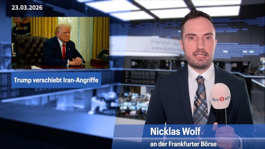 Trump-Wende verhilft Dax ins Plus - Iran-Drohungen ausgesetzt