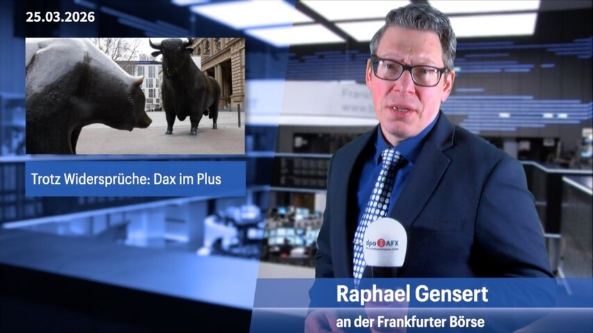 Dax wieder über 23.000 Punkten, Lanxess zweistellig im Plus