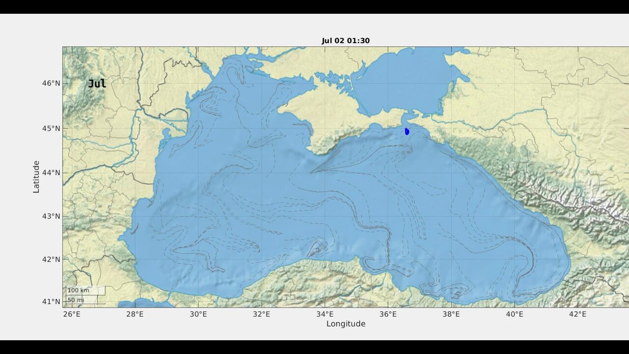 Persistent Lagrangian transport patterns in the Black Sea