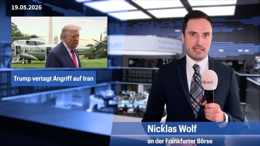 Dax-Erholung schreitet voran - Trump vertagt Iran-Angriff