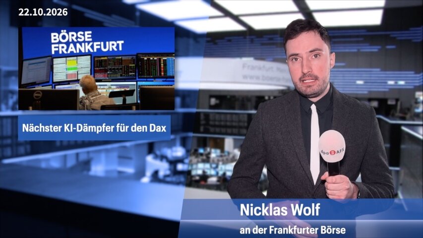 Dax gibt deutlich nach - KI-Investitionen und Ölpreise im Fokus