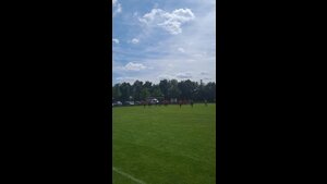 Freistoß zum 3:0 Bastian Hehn