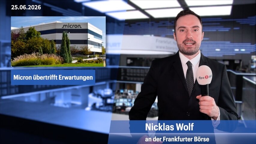 Dax kaum verändert erwartet - Micron könnte KI-Rally befeuern