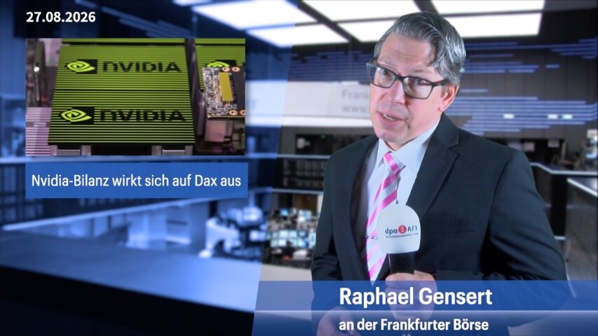 Nvidia-Bilanz wirkt auch auf Dax-Aktien
