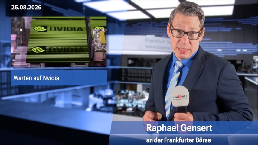 Anleger warten vor Erscheinen der Nvidia-Zahlen ab