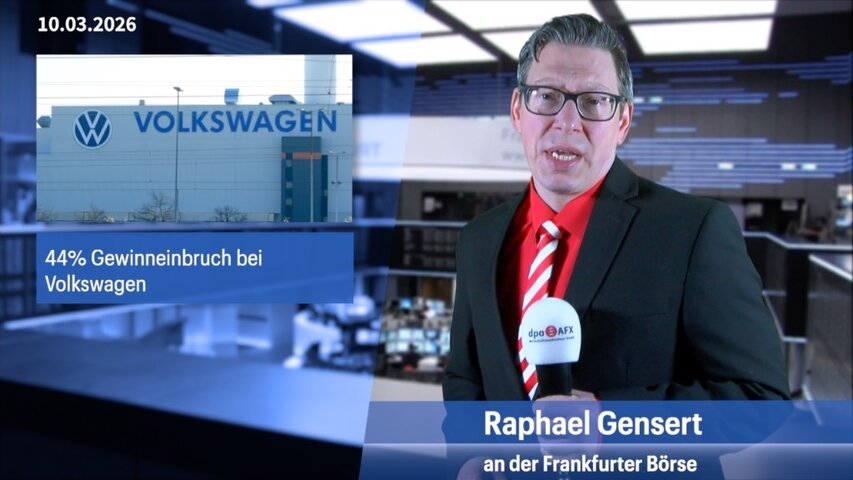 Gewinneinbruch bei Volkswagen, aber Aktie steigt