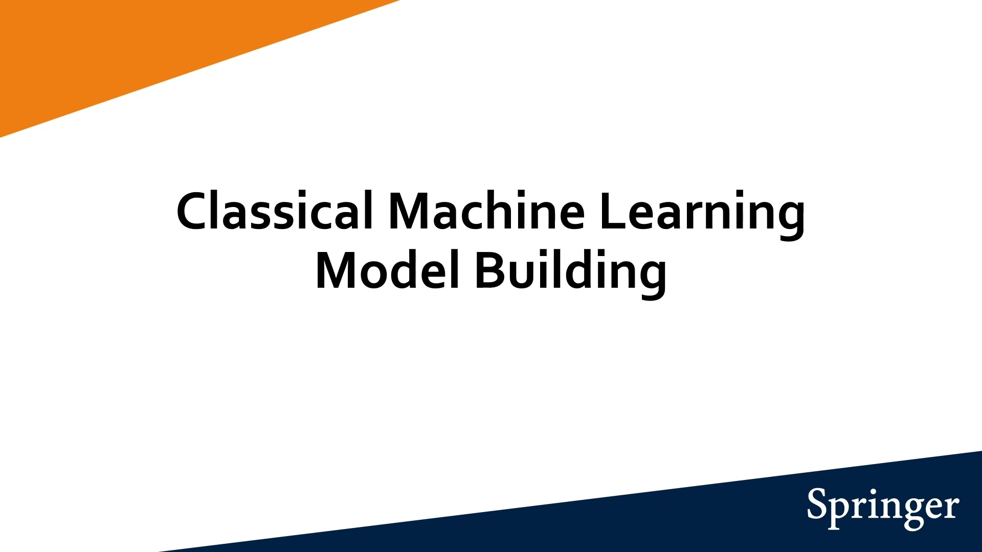 Classical 2024 machine learning