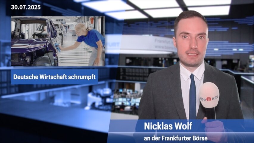 Konjunktursorgen und Quartalszahlen bremsen Dax vor Fed-Zinsentscheid